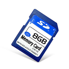 8GB SD Memory Card