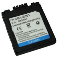 Panasonic CGA-S001A/1B Battery